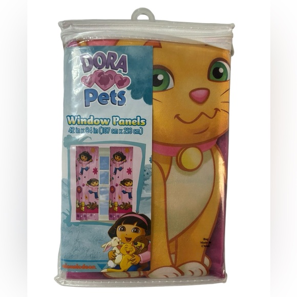 Dora the Explorer Pets ONE Window Panel (42” x 84”) Franco Mfg. - Picture 2 of 4